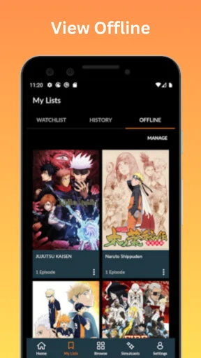 Crunchyroll Premium View Offline